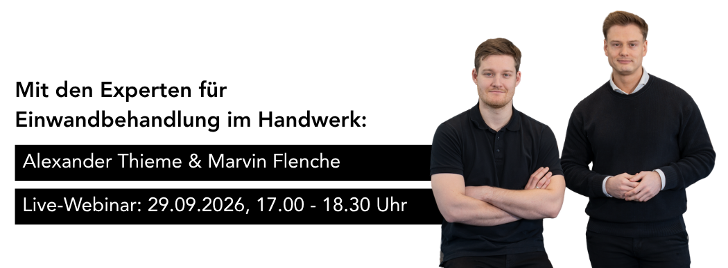 Webinar - Signatur Einwandbehandlung Webinar - Signatur Einwandbehandlung